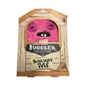 FUGGLER Butt UGLY Pets Pink Rabid Rabbit Bunny Funny Ugly Monster New 9"